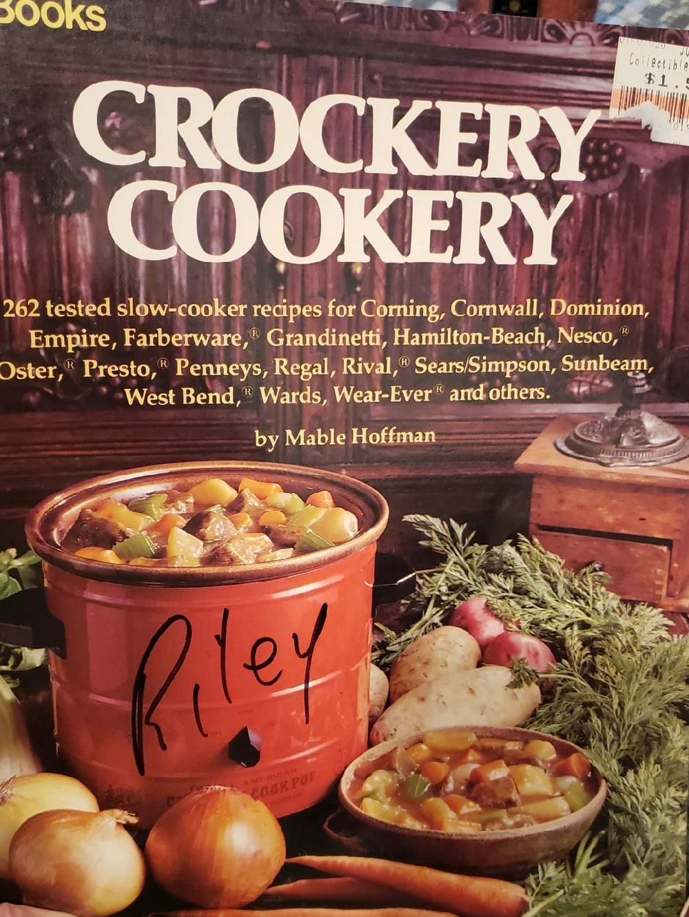 Cookbook Recipes Crockpot, Slow Cooker, Food Processor, Cooking for 1 or 2